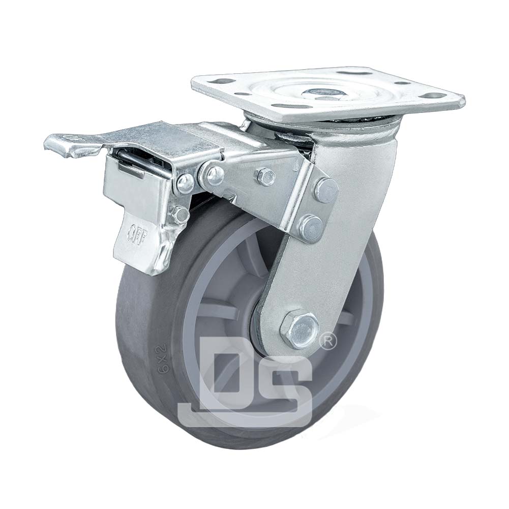 重型脚轮TPE双刹车脚轮（DS40系列）