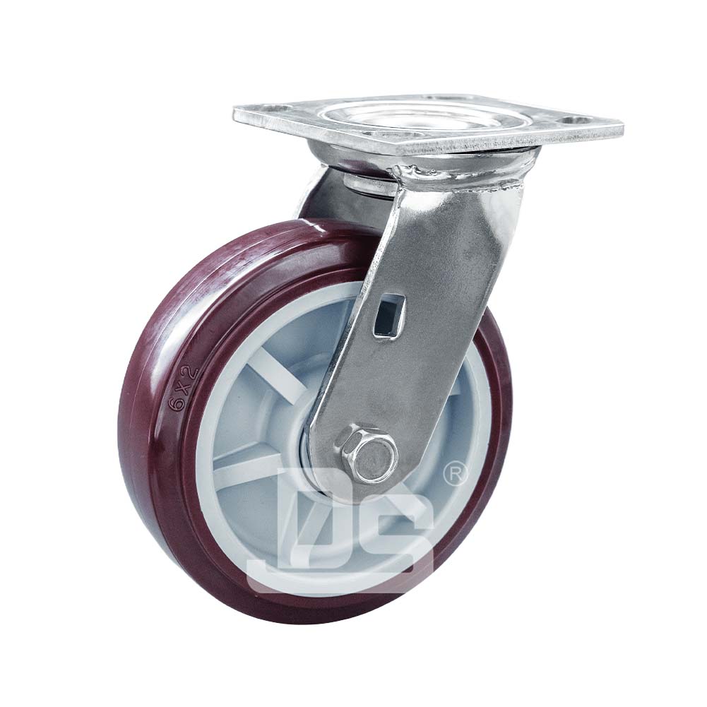重型脚轮TPU不锈钢万向脚轮（DS40系列）