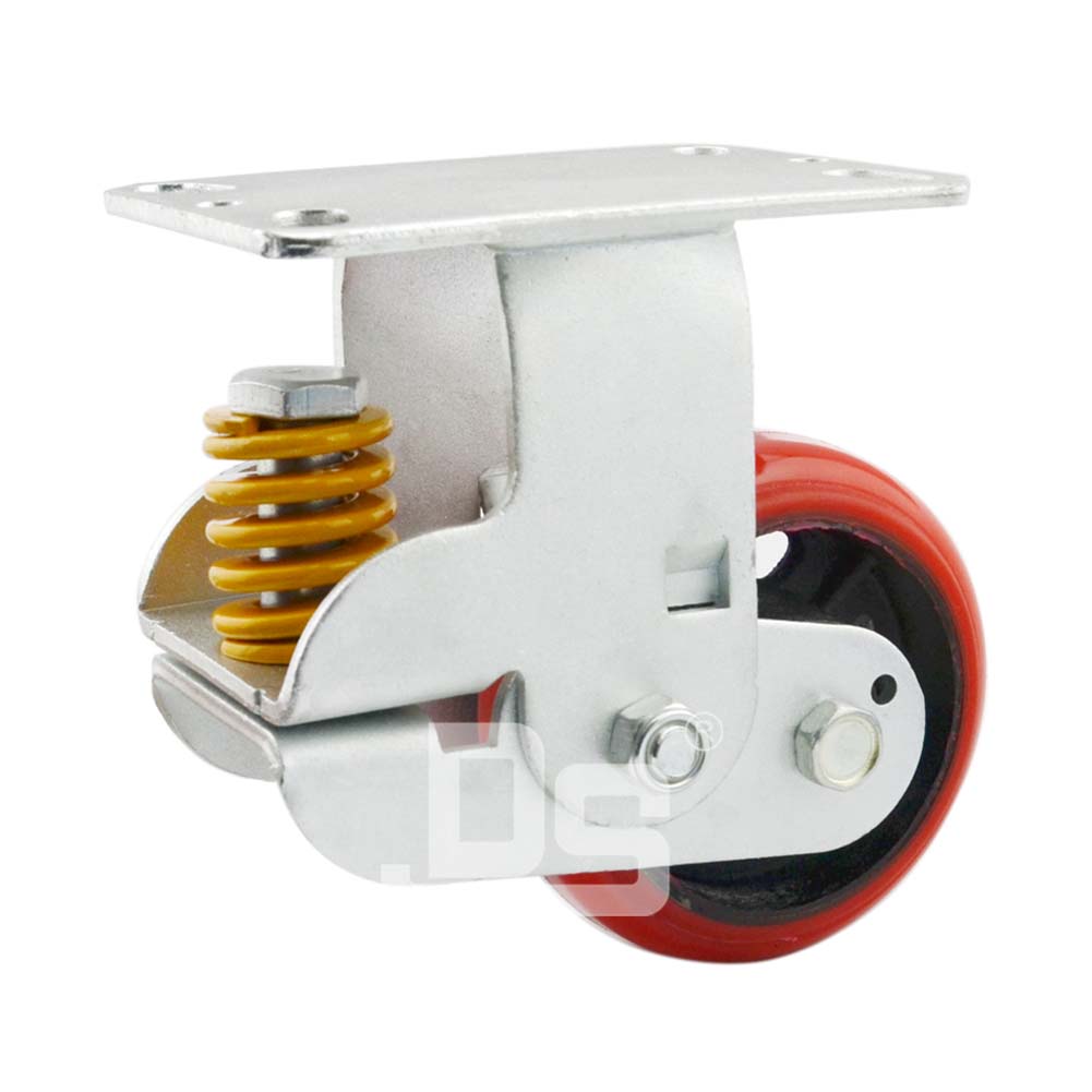 减震重型脚轮聚氨酯轮定向脚轮（DS94系列）